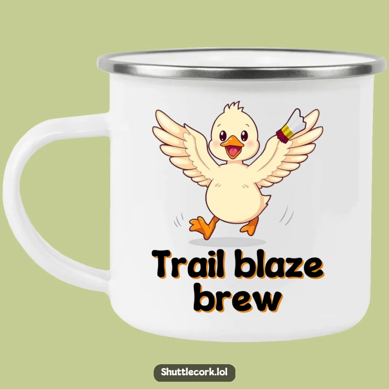 Funny Duckling Badminton Trail Mug - Energetic Outdoor Gift